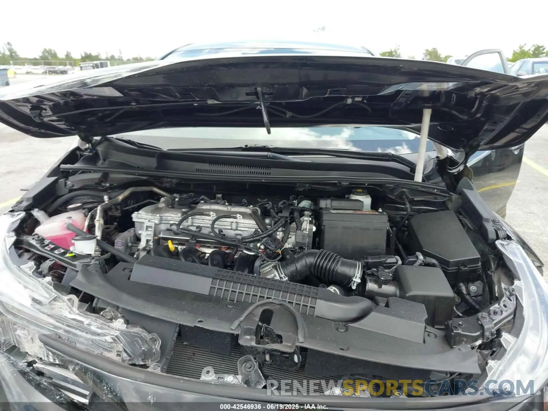 10 fotografías del automóvil dañado 5YFEPMAE4NP381724 TOYOTA COROLLA 2022