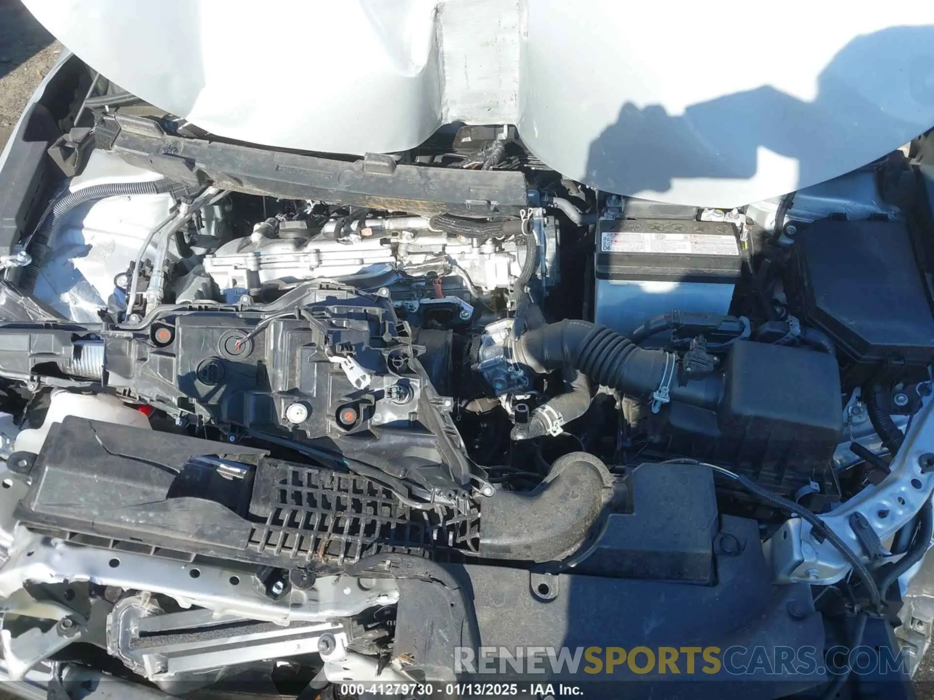 10 fotografías del automóvil dañado 5YFEPMAE4NP390620 TOYOTA COROLLA 2022