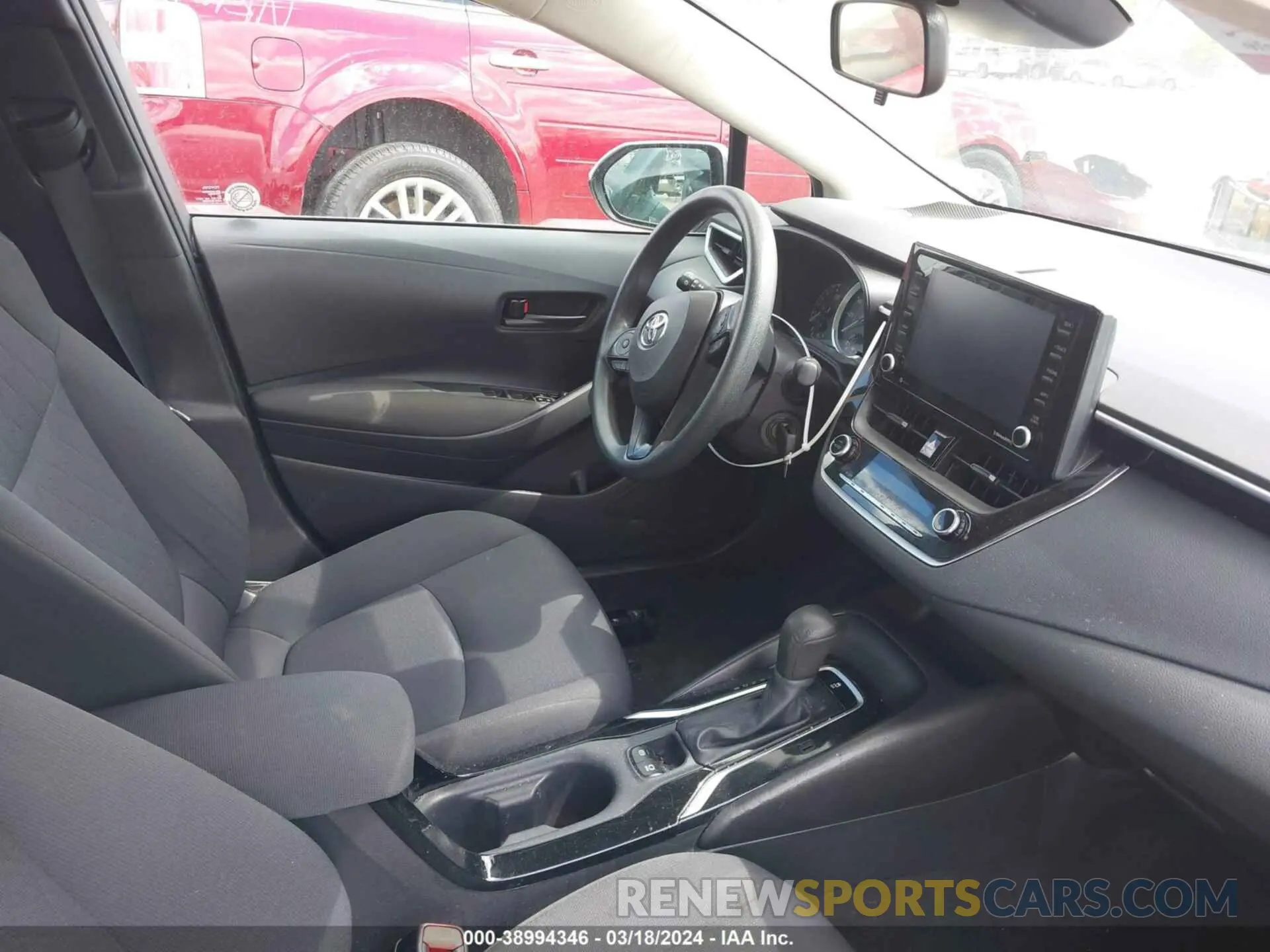 5 fotografías del automóvil dañado 5YFEPMAE5NP275296 TOYOTA COROLLA 2022