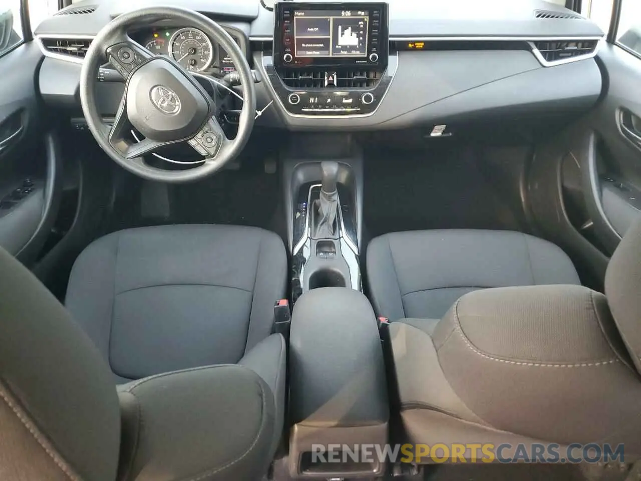 8 fotografías del automóvil dañado 5YFEPMAE5NP286248 TOYOTA COROLLA 2022