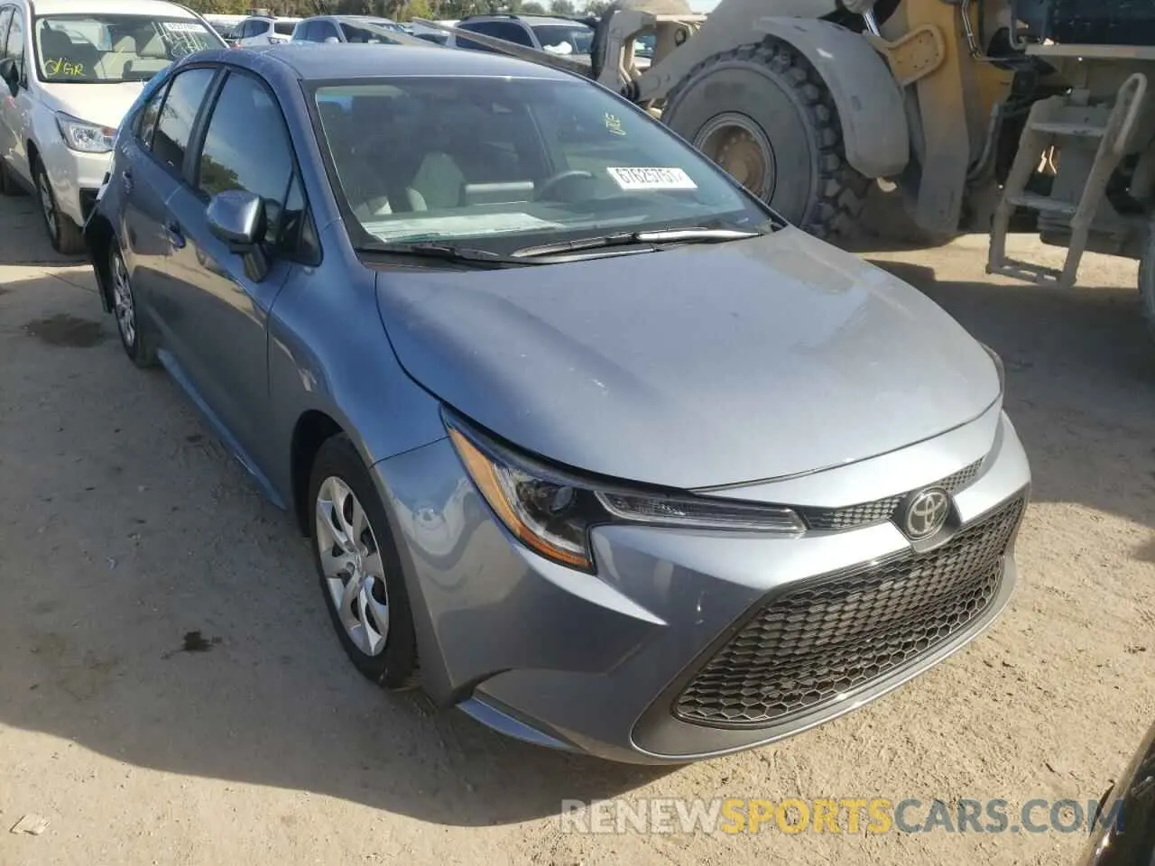1 fotografías del automóvil dañado 5YFEPMAE5NP291949 TOYOTA COROLLA 2022