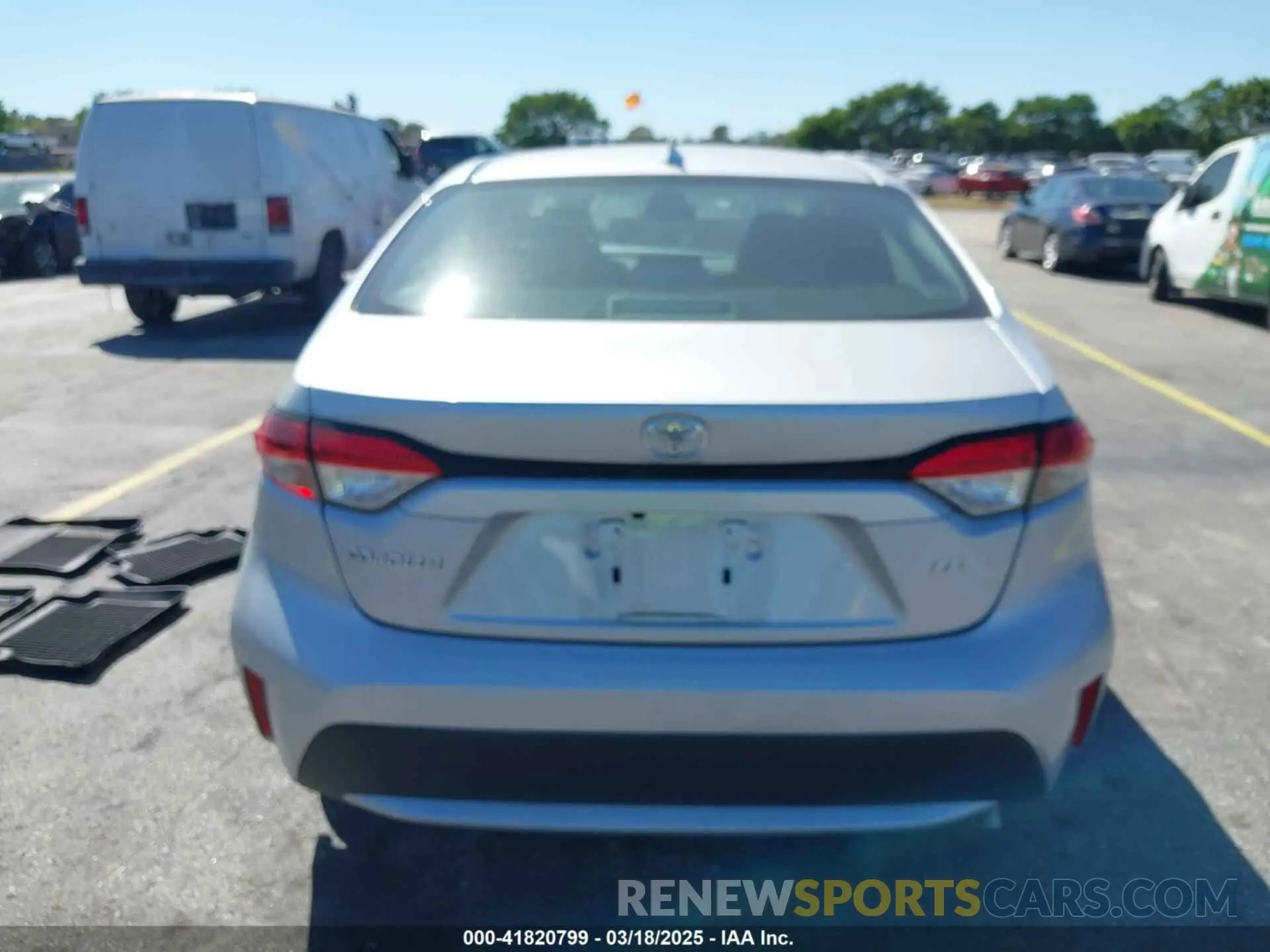 16 fotografías del automóvil dañado 5YFEPMAE5NP292471 TOYOTA COROLLA 2022