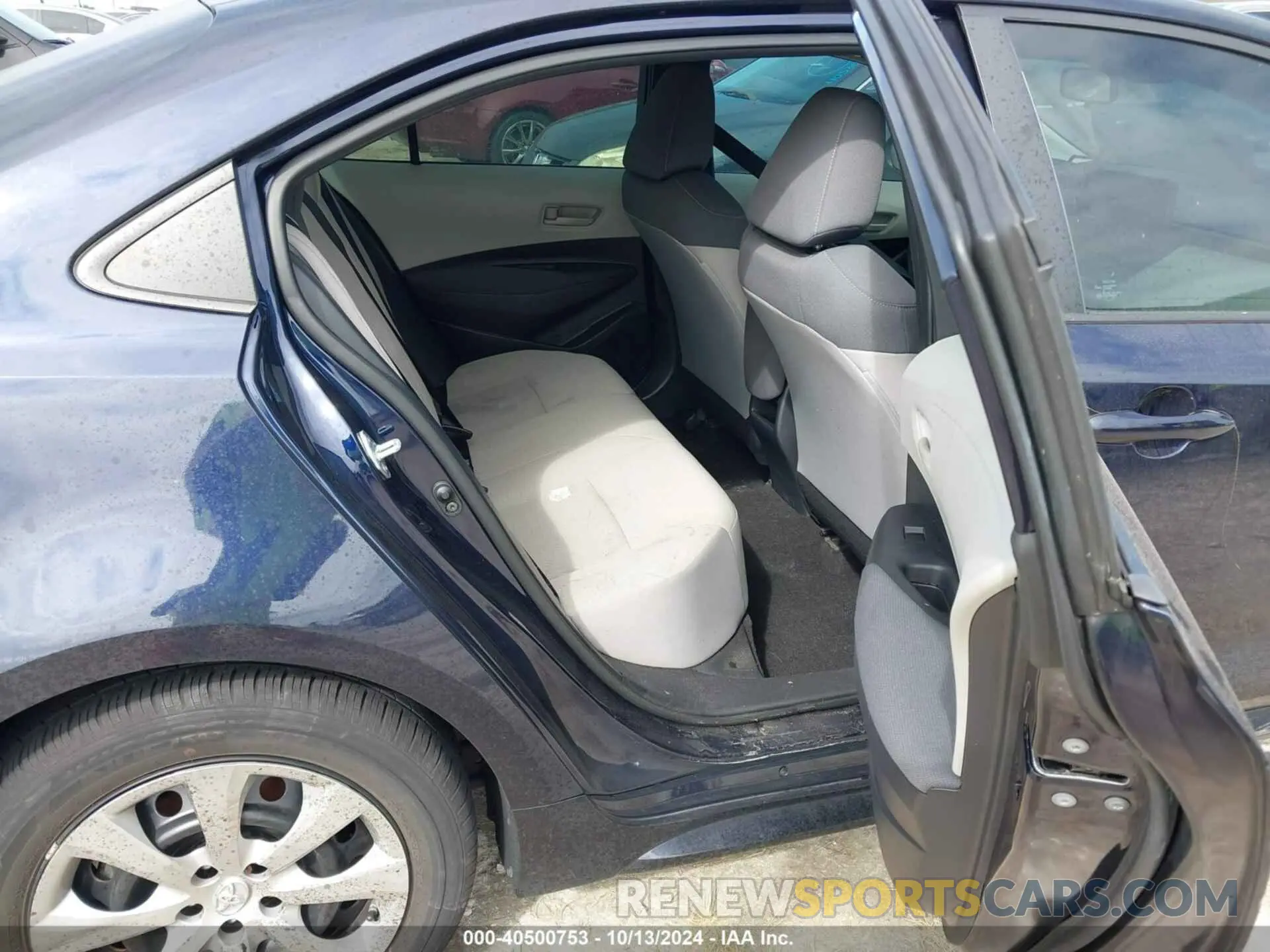 8 fotografías del automóvil dañado 5YFEPMAE5NP296357 TOYOTA COROLLA 2022