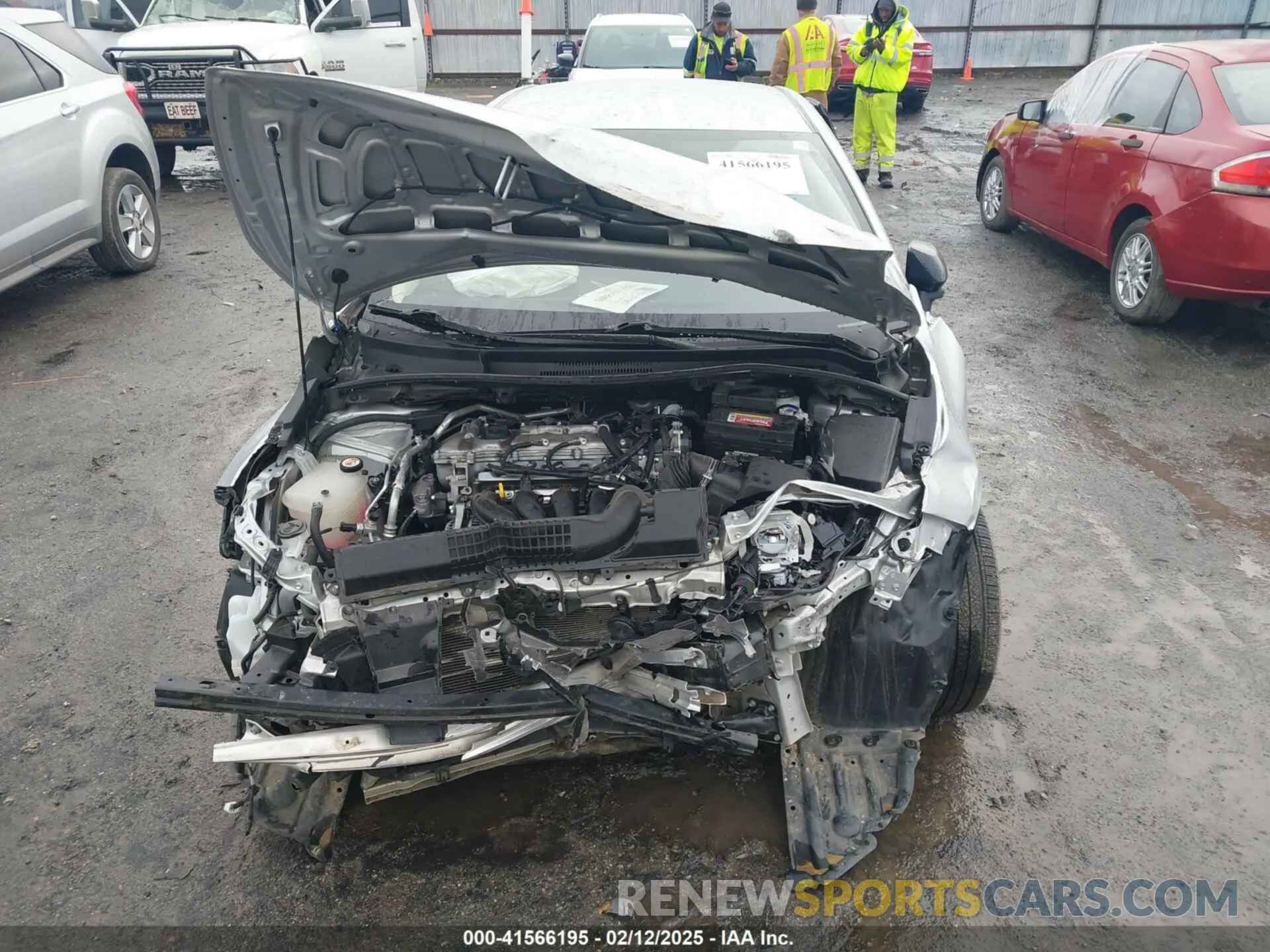 10 fotografías del automóvil dañado 5YFEPMAE5NP306370 TOYOTA COROLLA 2022