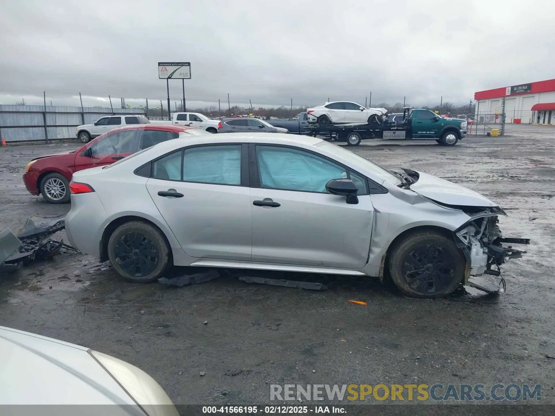12 fotografías del automóvil dañado 5YFEPMAE5NP306370 TOYOTA COROLLA 2022