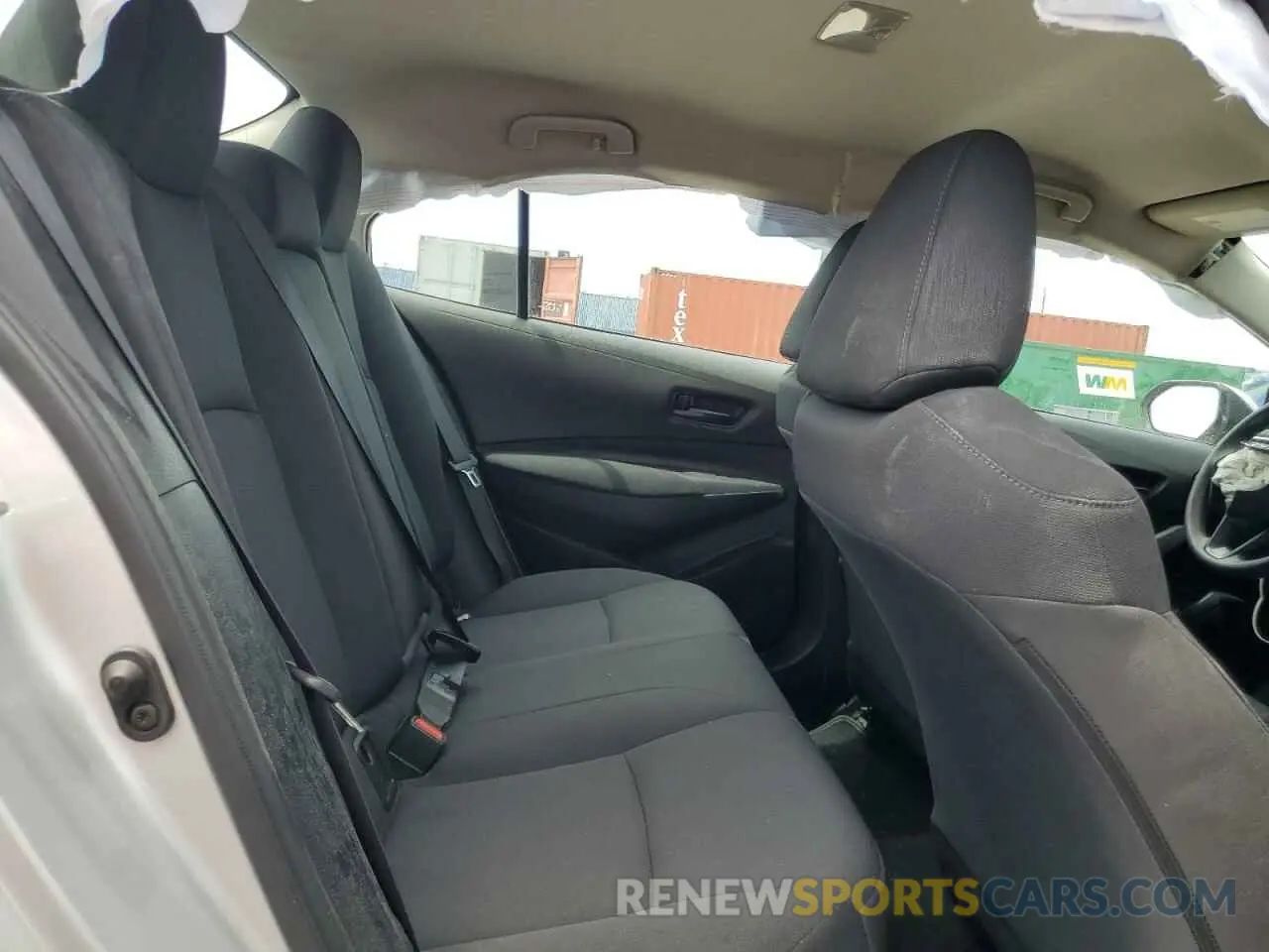 10 fotografías del automóvil dañado 5YFEPMAE5NP310760 TOYOTA COROLLA 2022