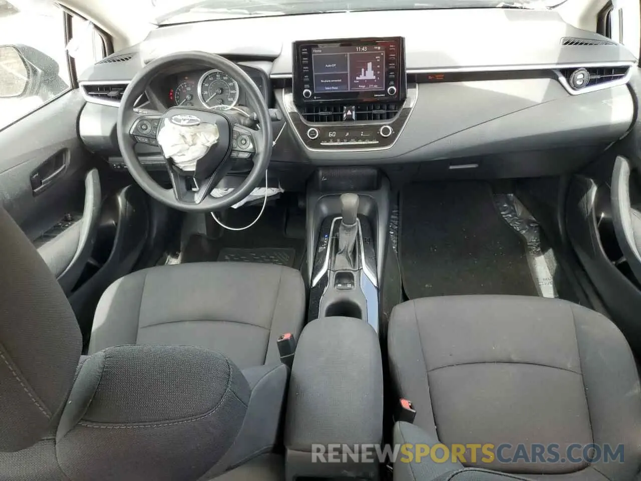 8 fotografías del automóvil dañado 5YFEPMAE5NP310760 TOYOTA COROLLA 2022