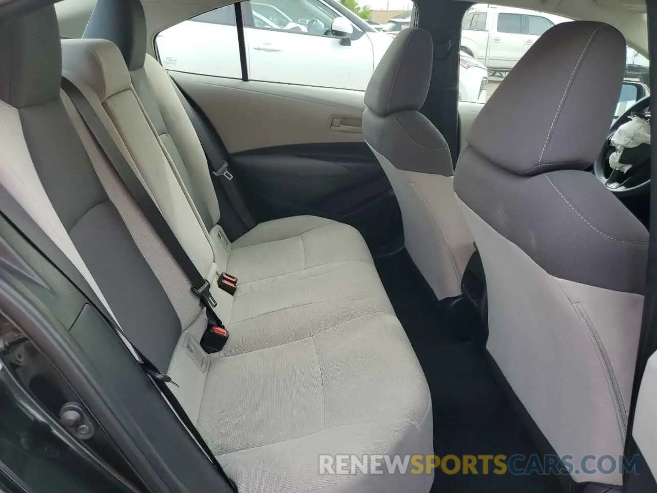 10 fotografías del automóvil dañado 5YFEPMAE5NP321418 TOYOTA COROLLA 2022