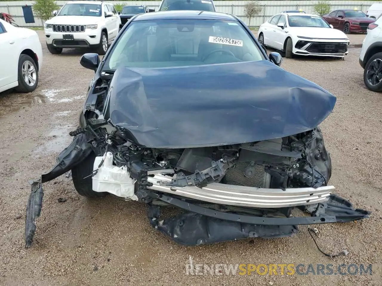 5 fotografías del automóvil dañado 5YFEPMAE5NP321418 TOYOTA COROLLA 2022