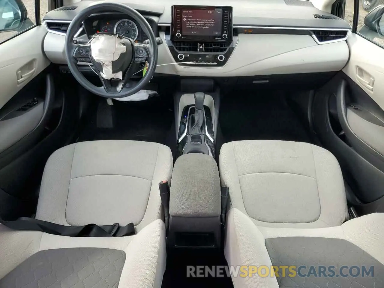 8 fotografías del automóvil dañado 5YFEPMAE5NP321418 TOYOTA COROLLA 2022