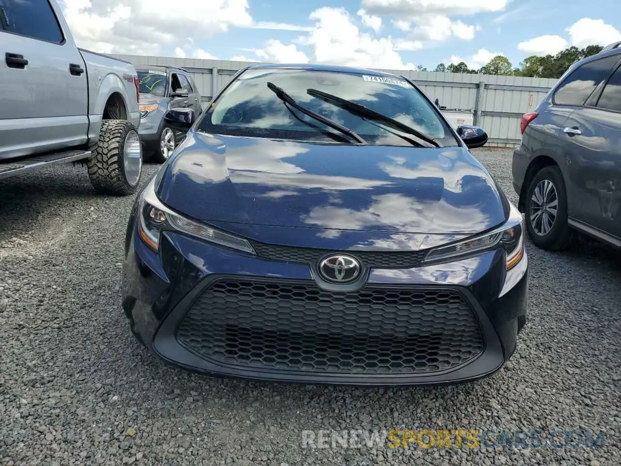 5 fotografías del automóvil dañado 5YFEPMAE5NP327039 TOYOTA COROLLA 2022