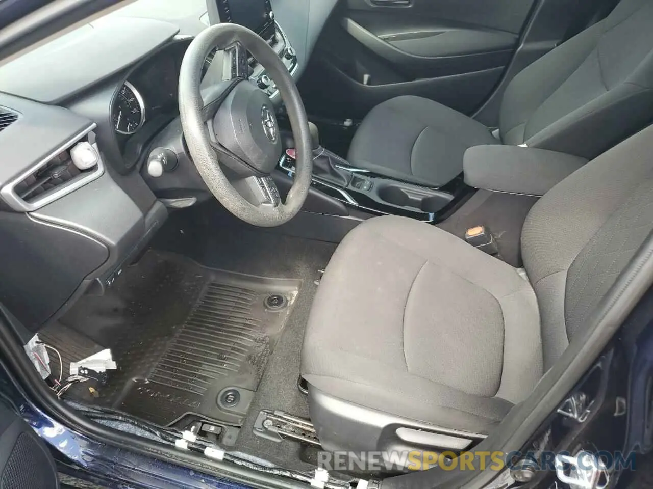 7 fotografías del automóvil dañado 5YFEPMAE5NP327039 TOYOTA COROLLA 2022