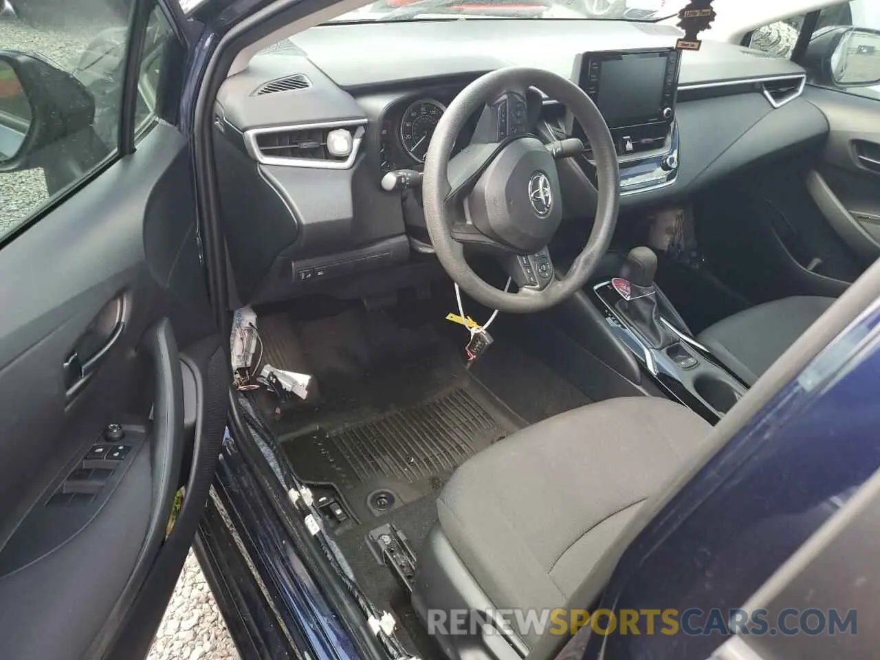 8 fotografías del automóvil dañado 5YFEPMAE5NP327039 TOYOTA COROLLA 2022