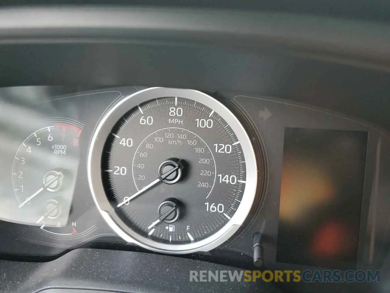 9 fotografías del automóvil dañado 5YFEPMAE5NP327039 TOYOTA COROLLA 2022