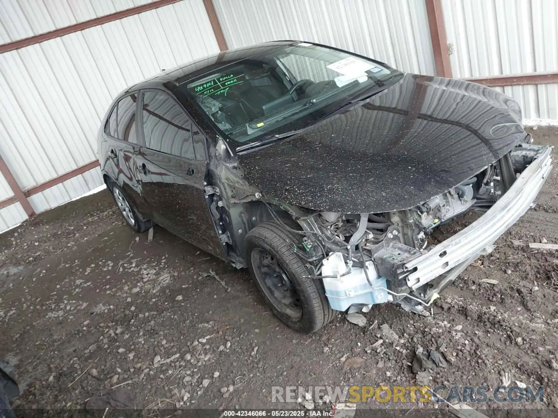1 fotografías del automóvil dañado 5YFEPMAE5NP330412 TOYOTA COROLLA 2022