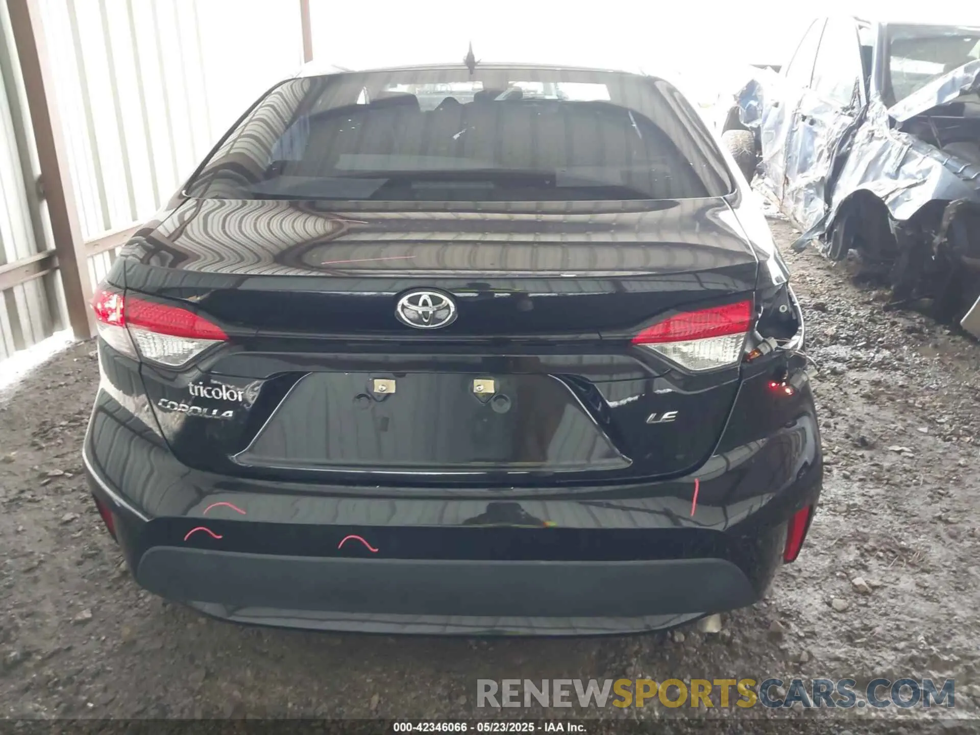 17 fotografías del automóvil dañado 5YFEPMAE5NP330412 TOYOTA COROLLA 2022