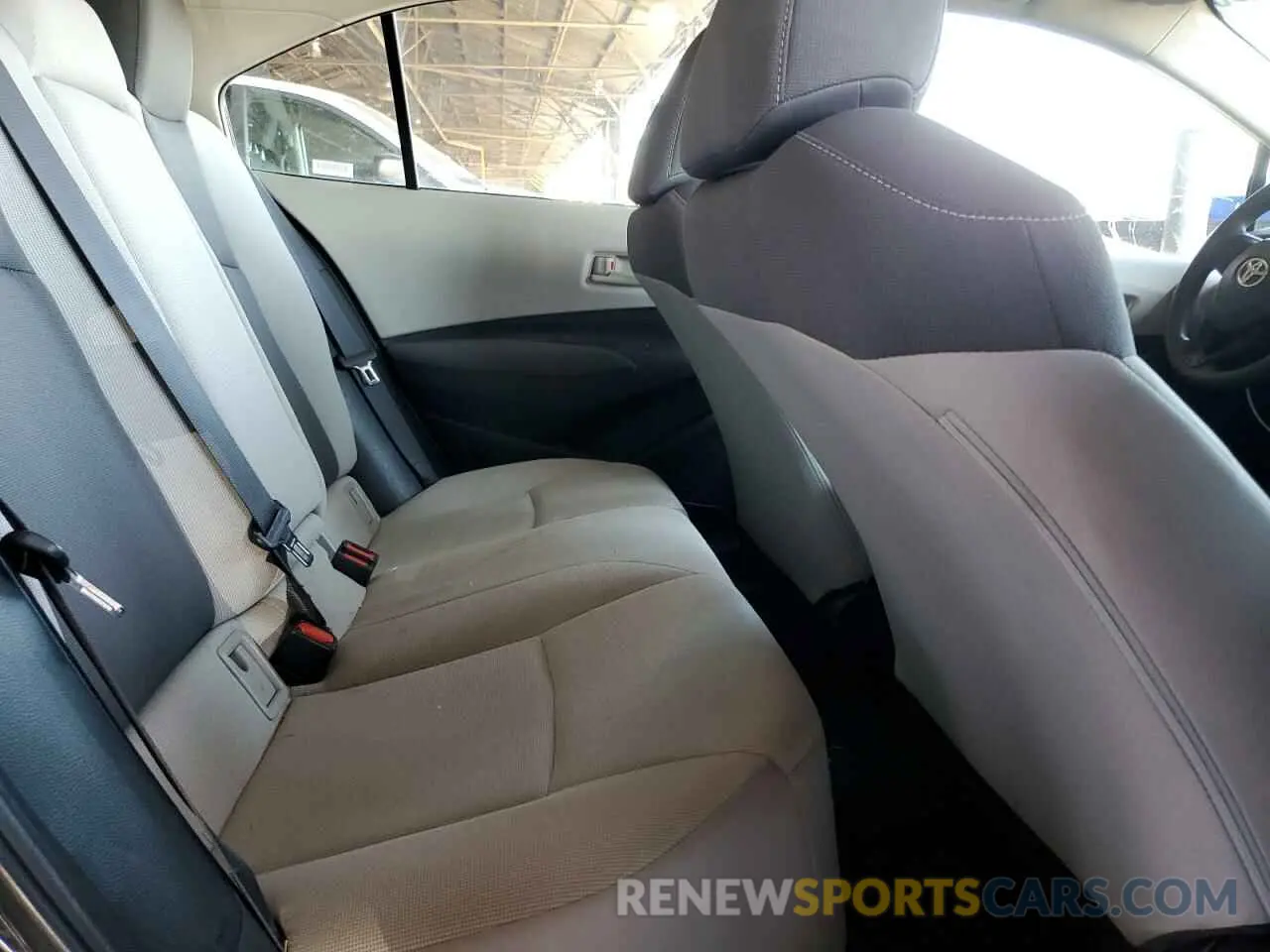 10 fotografías del automóvil dañado 5YFEPMAE5NP331303 TOYOTA COROLLA 2022