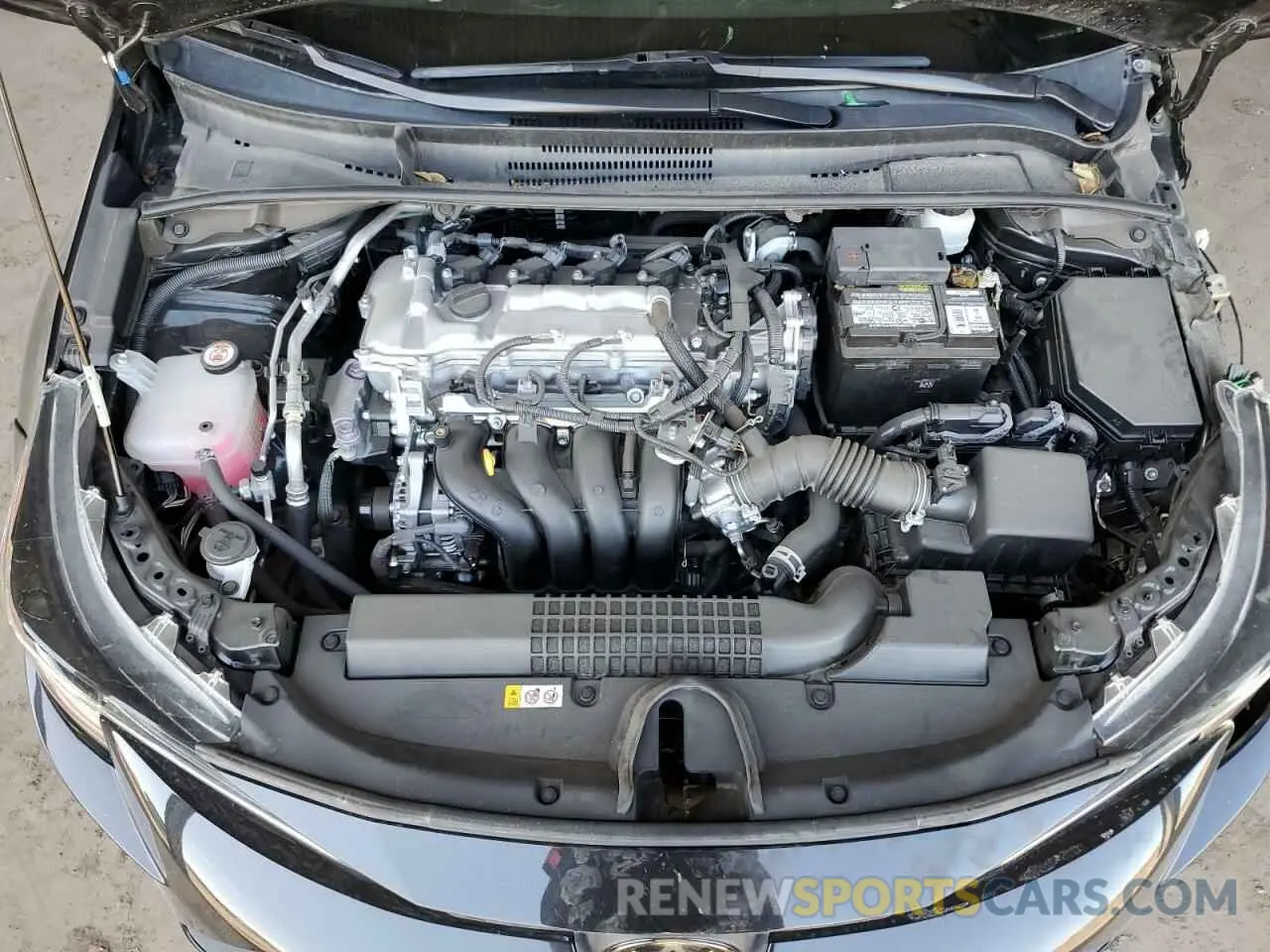 11 fotografías del automóvil dañado 5YFEPMAE5NP331303 TOYOTA COROLLA 2022
