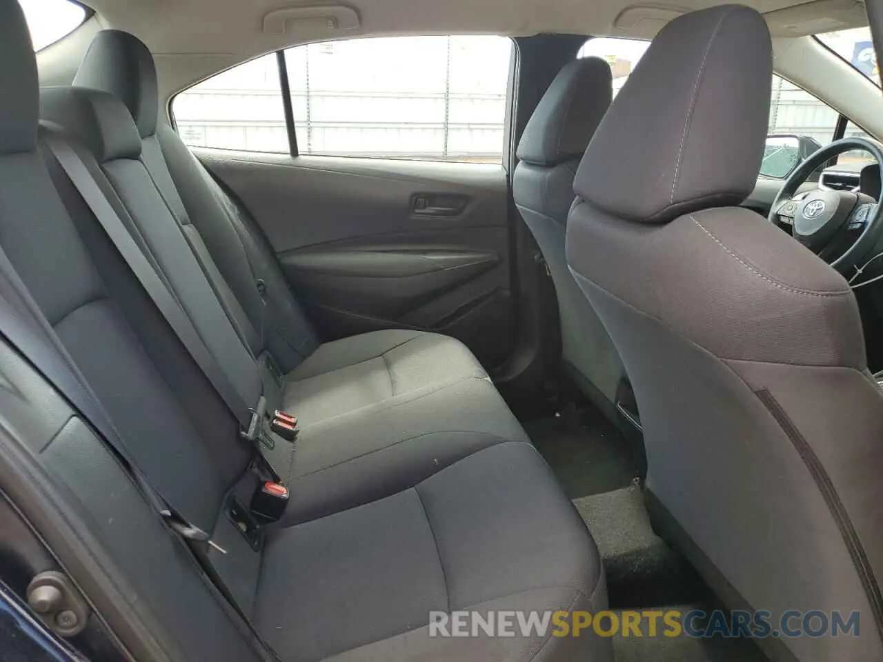 10 fotografías del automóvil dañado 5YFEPMAE5NP343807 TOYOTA COROLLA 2022