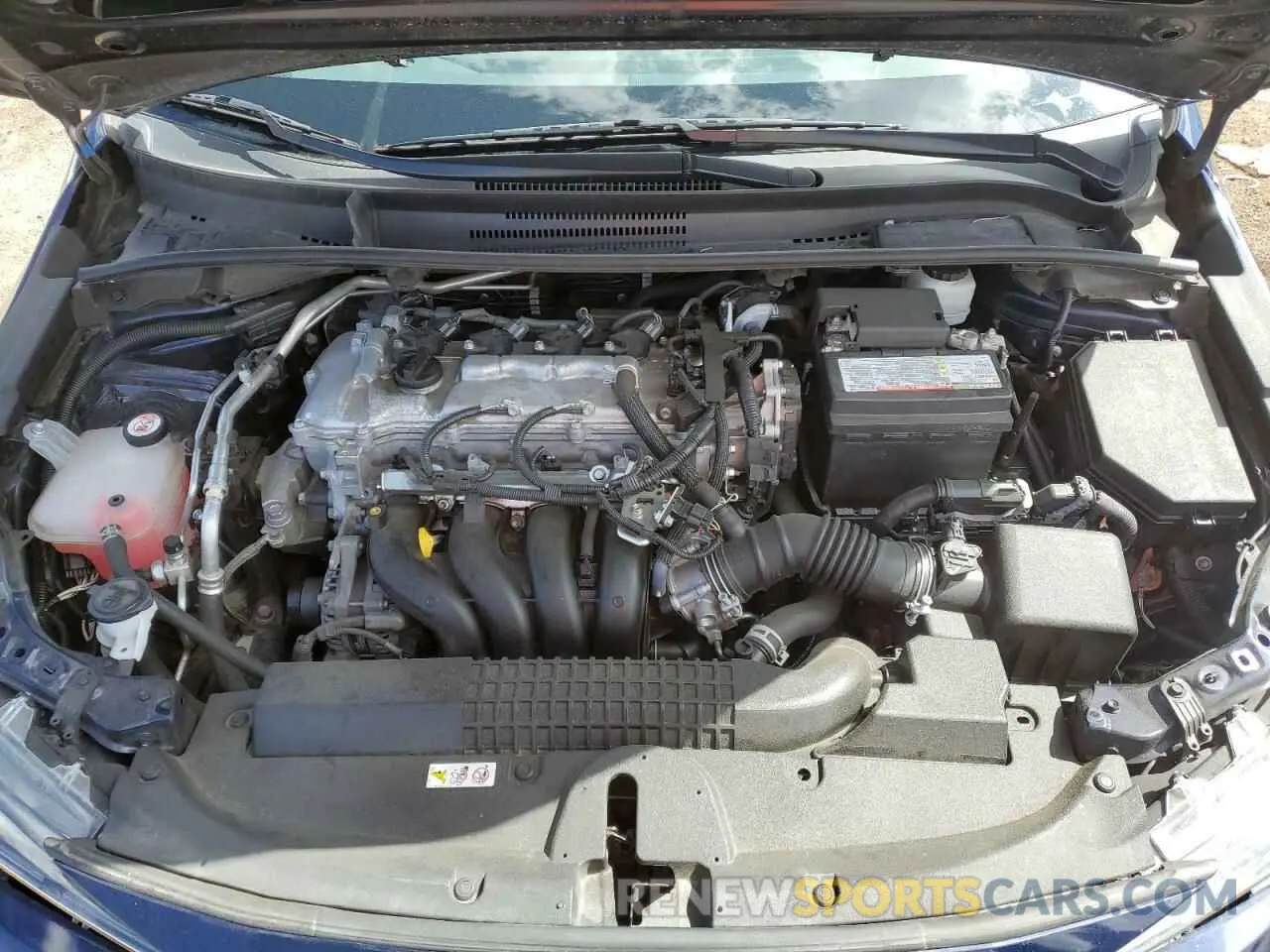 11 fotografías del automóvil dañado 5YFEPMAE5NP343807 TOYOTA COROLLA 2022