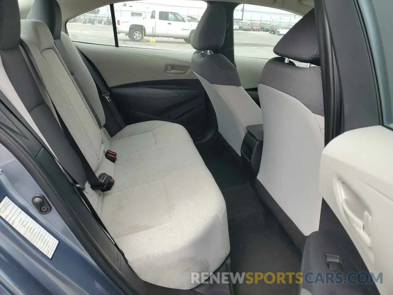 10 fotografías del automóvil dañado 5YFEPMAE5NP350286 TOYOTA COROLLA 2022