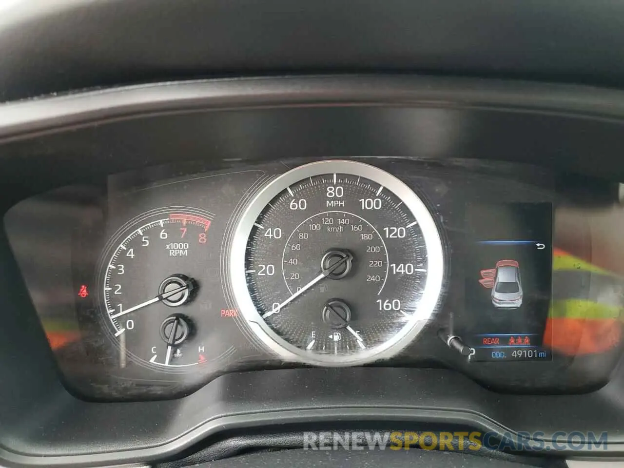 9 fotografías del automóvil dañado 5YFEPMAE5NP350286 TOYOTA COROLLA 2022