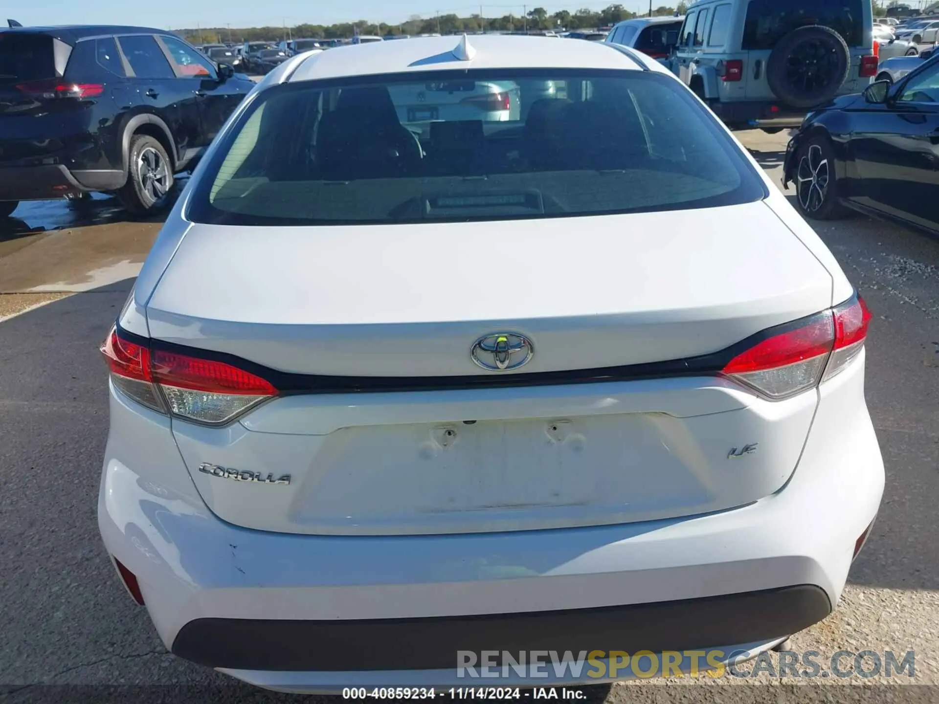16 fotografías del automóvil dañado 5YFEPMAE5NP359330 TOYOTA COROLLA 2022