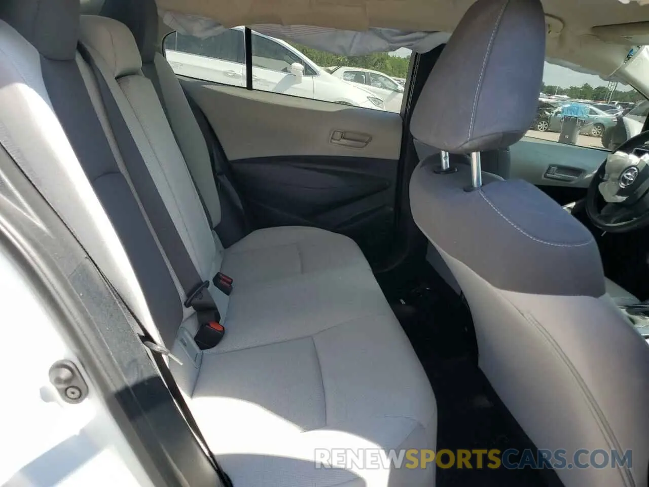 10 fotografías del automóvil dañado 5YFEPMAE5NP360722 TOYOTA COROLLA 2022