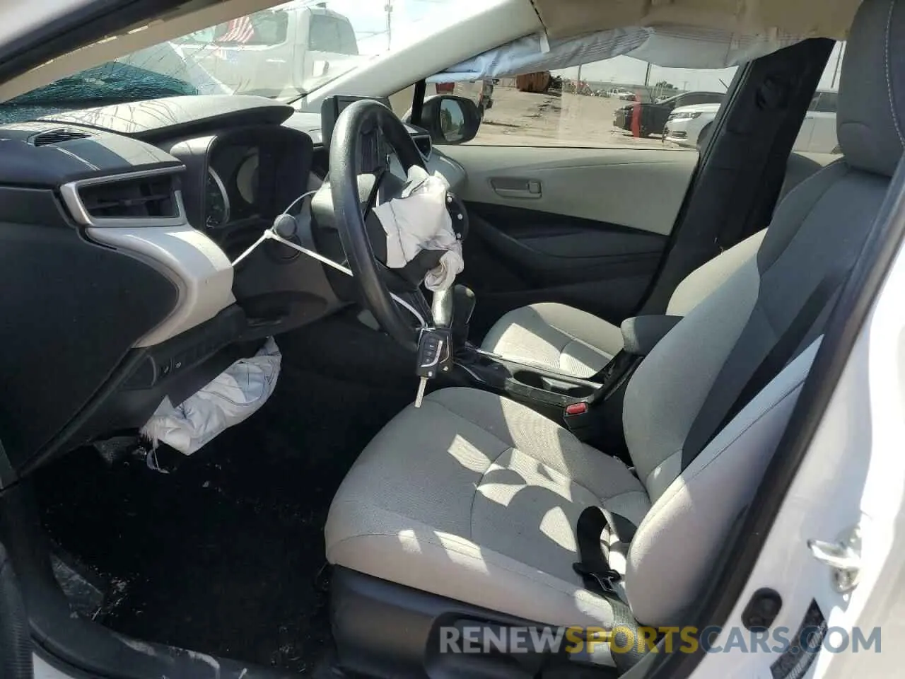 7 fotografías del automóvil dañado 5YFEPMAE5NP360722 TOYOTA COROLLA 2022