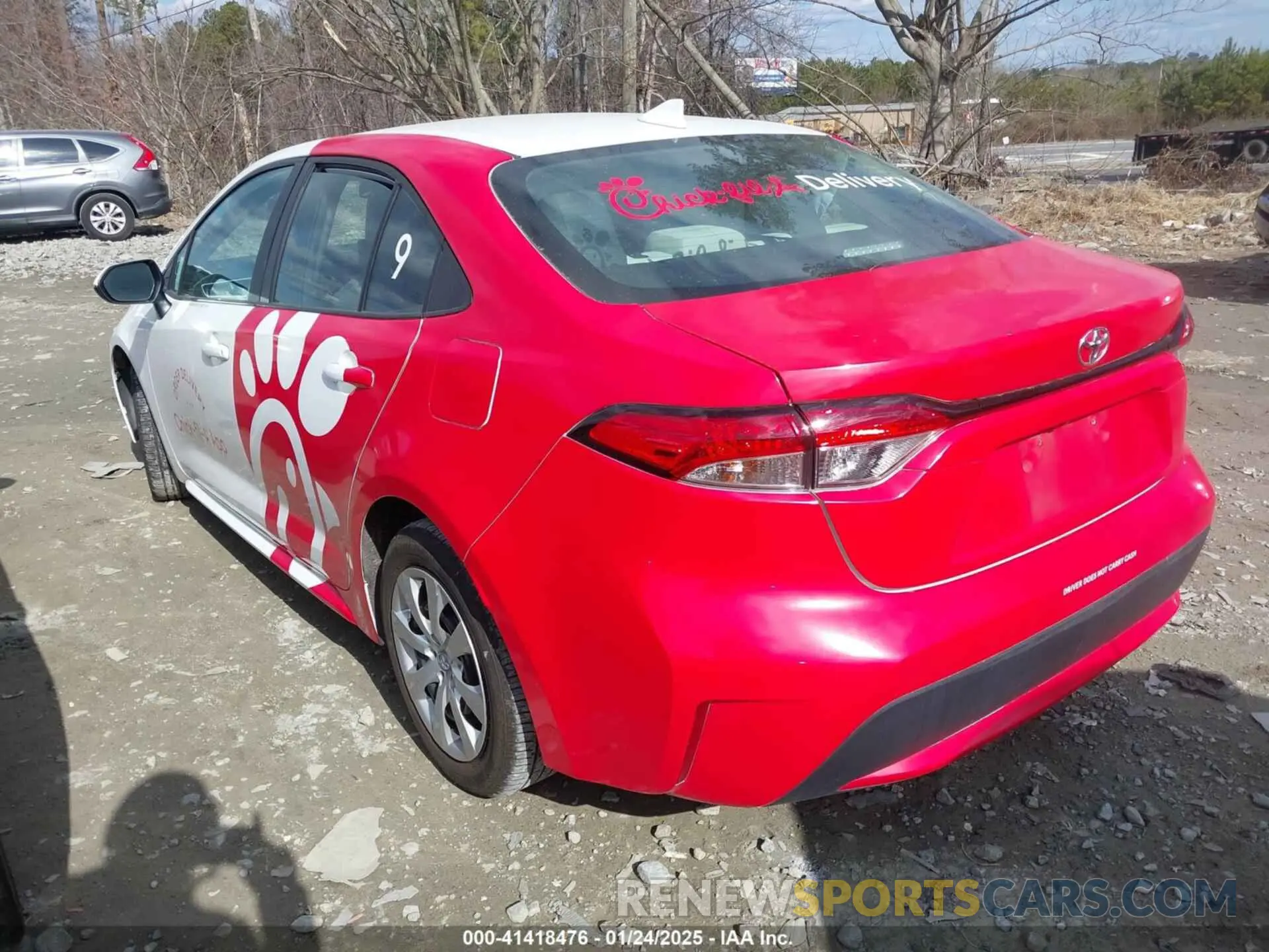 14 fotografías del automóvil dañado 5YFEPMAE5NP360770 TOYOTA COROLLA 2022
