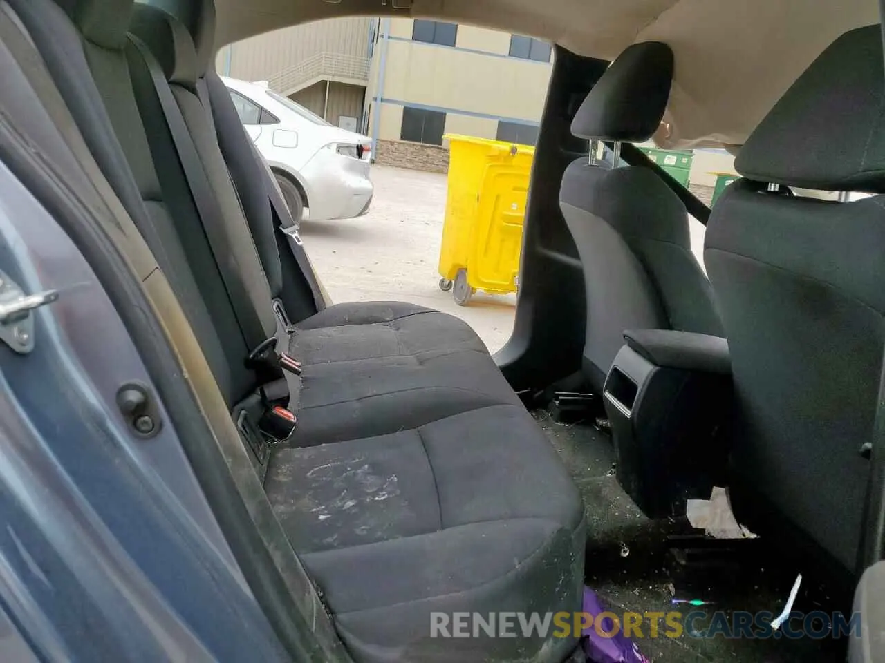 10 fotografías del automóvil dañado 5YFEPMAE5NP362440 TOYOTA COROLLA 2022