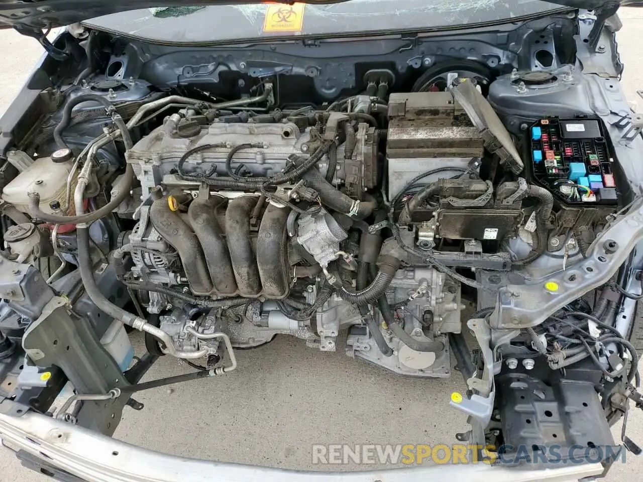 11 fotografías del automóvil dañado 5YFEPMAE5NP362440 TOYOTA COROLLA 2022
