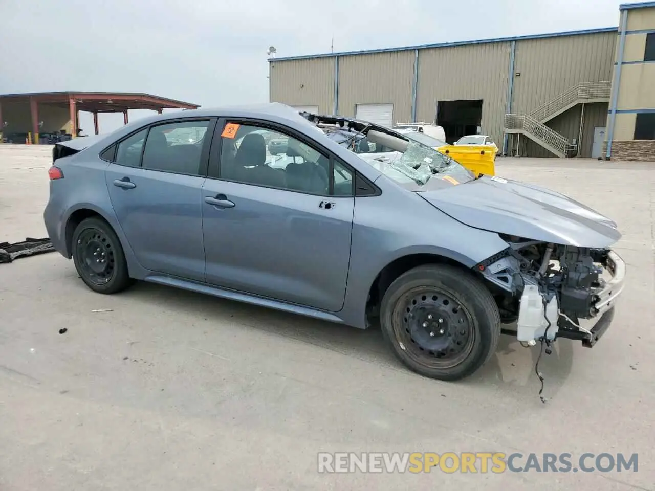 4 fotografías del automóvil dañado 5YFEPMAE5NP362440 TOYOTA COROLLA 2022