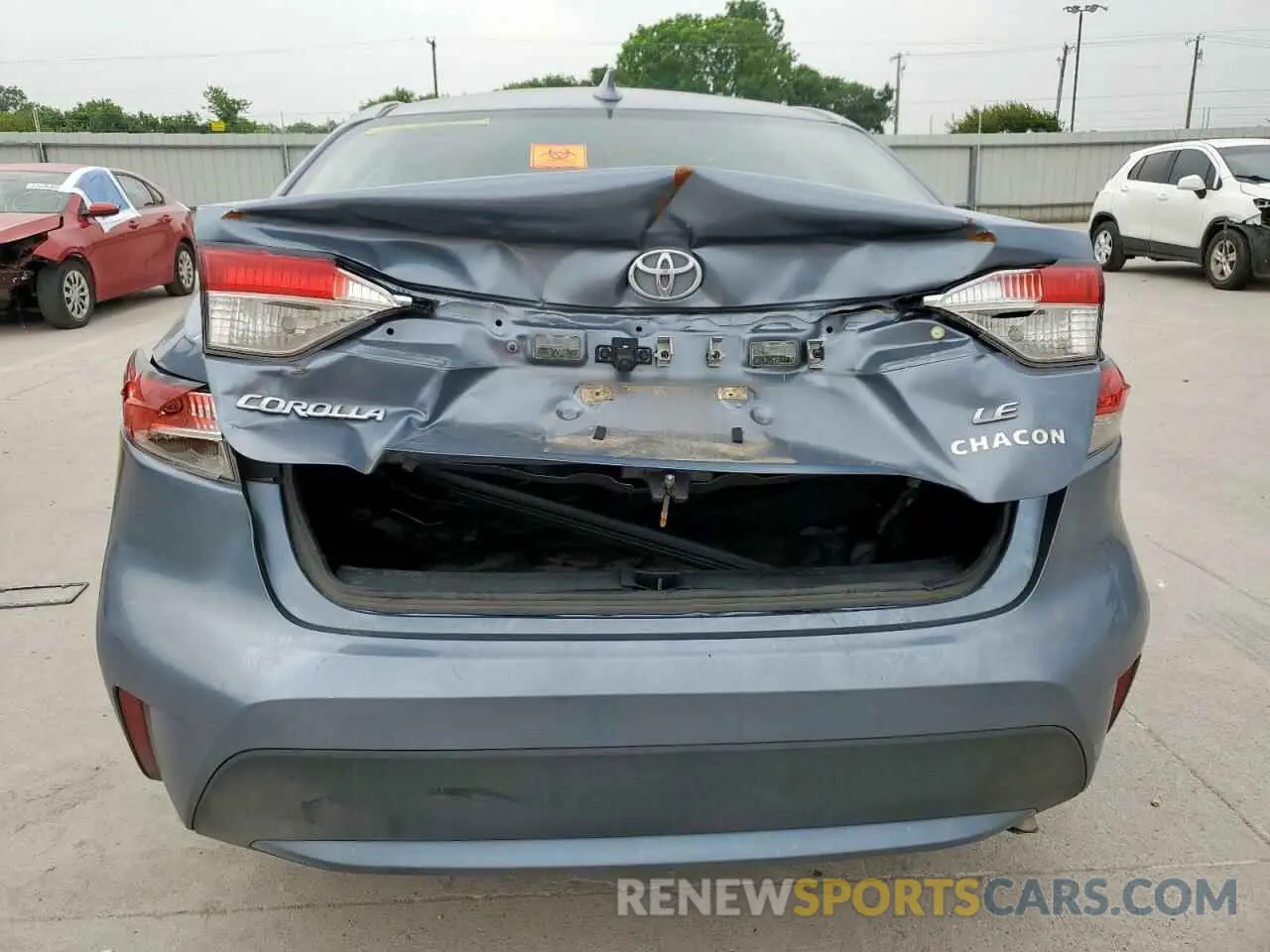 6 fotografías del automóvil dañado 5YFEPMAE5NP362440 TOYOTA COROLLA 2022