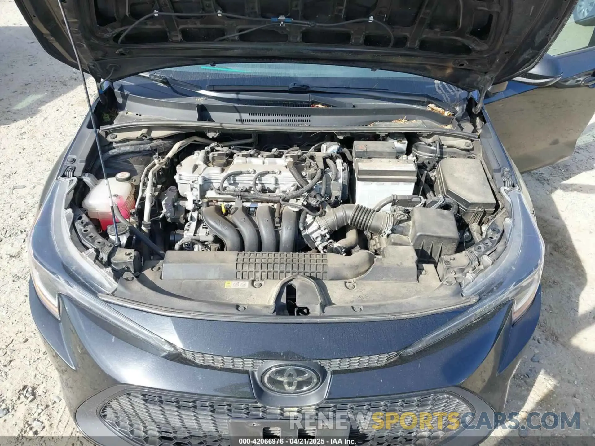 10 fotografías del automóvil dañado 5YFEPMAE5NP362745 TOYOTA COROLLA 2022
