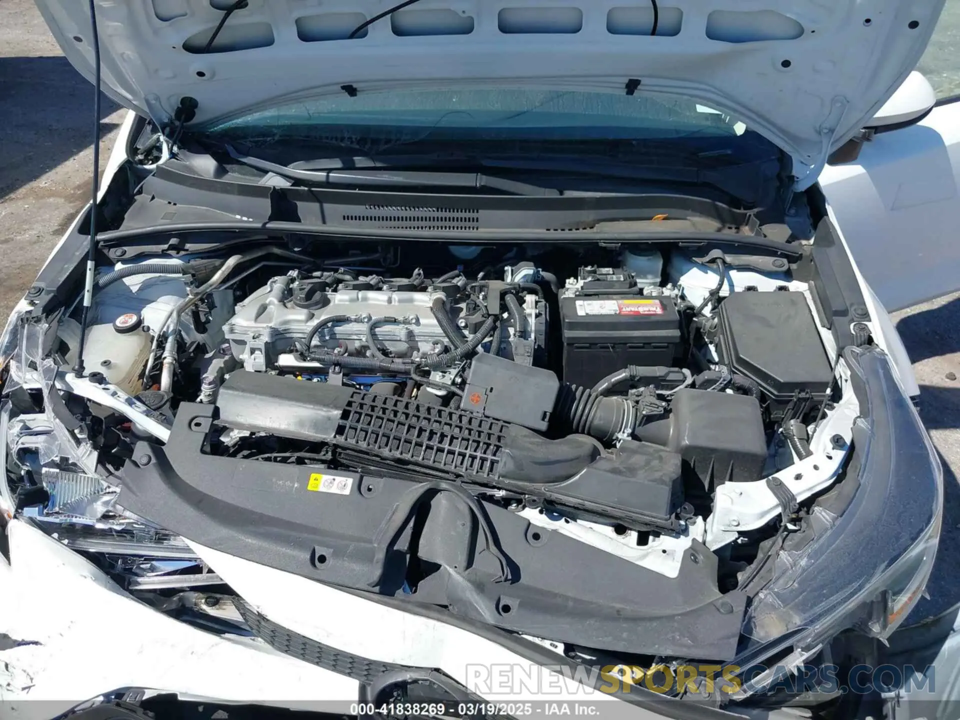 10 fotografías del automóvil dañado 5YFEPMAE5NP370179 TOYOTA COROLLA 2022