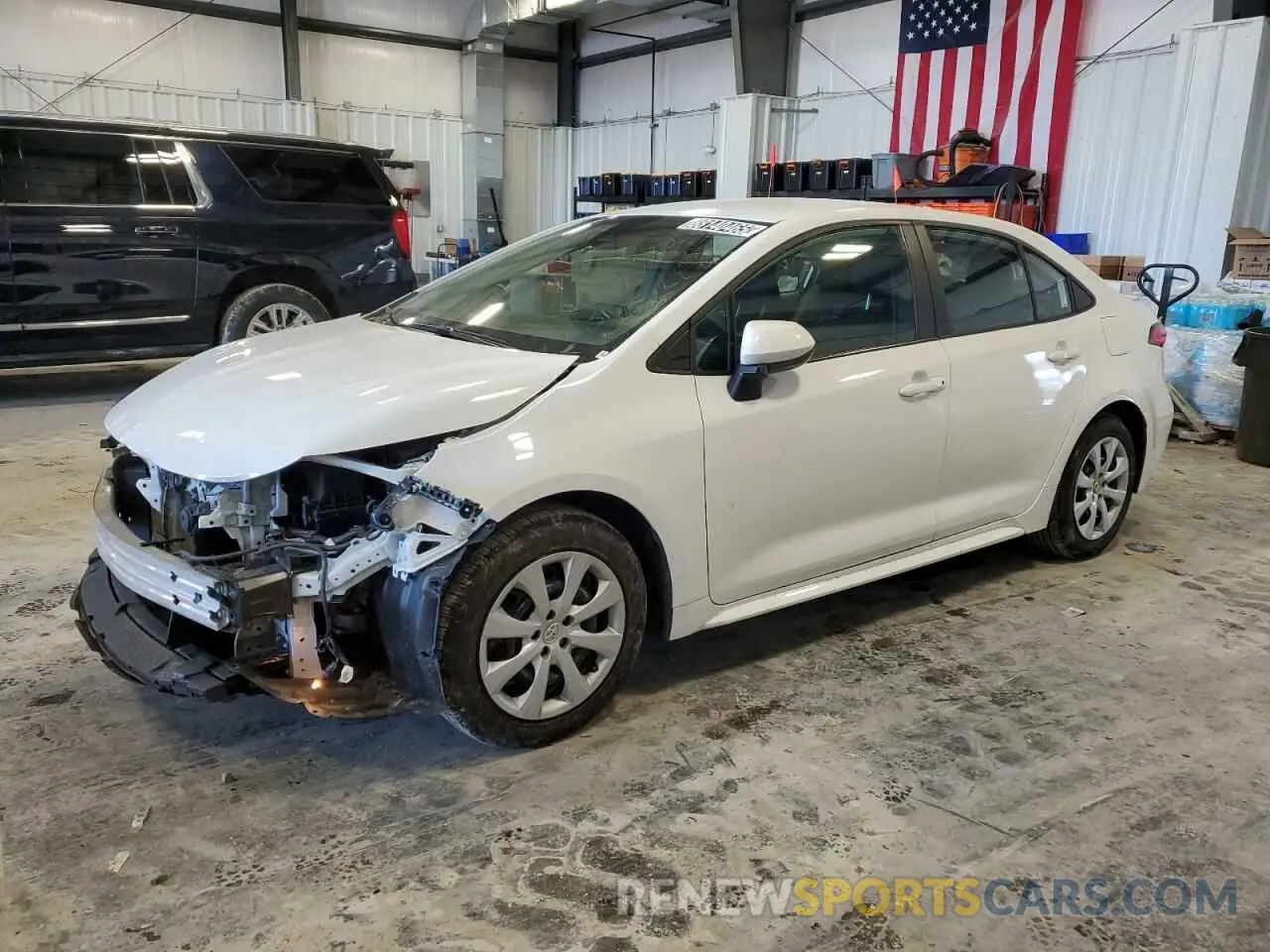 1 fotografías del automóvil dañado 5YFEPMAE5NP381182 TOYOTA COROLLA 2022