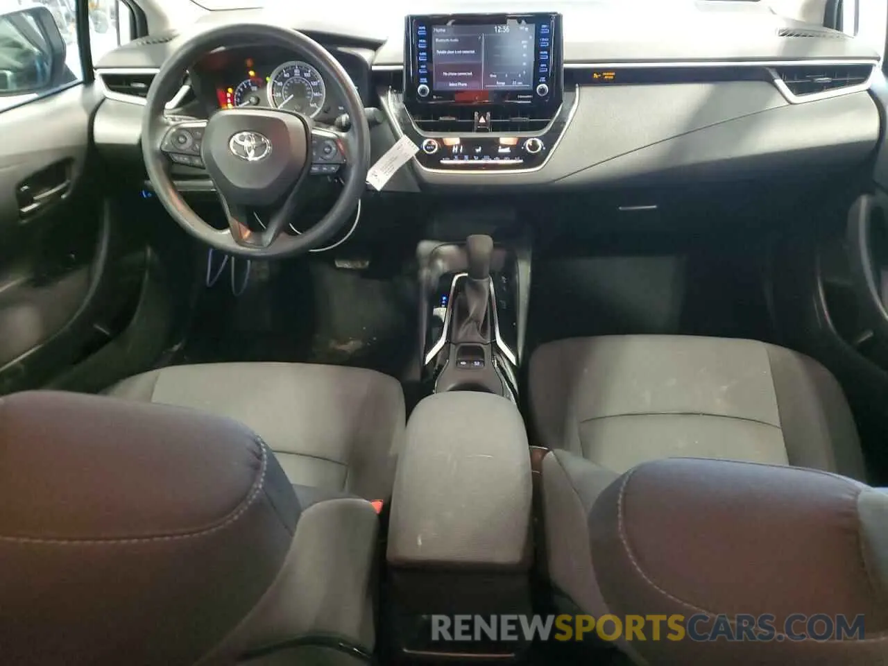 8 fotografías del automóvil dañado 5YFEPMAE5NP381182 TOYOTA COROLLA 2022