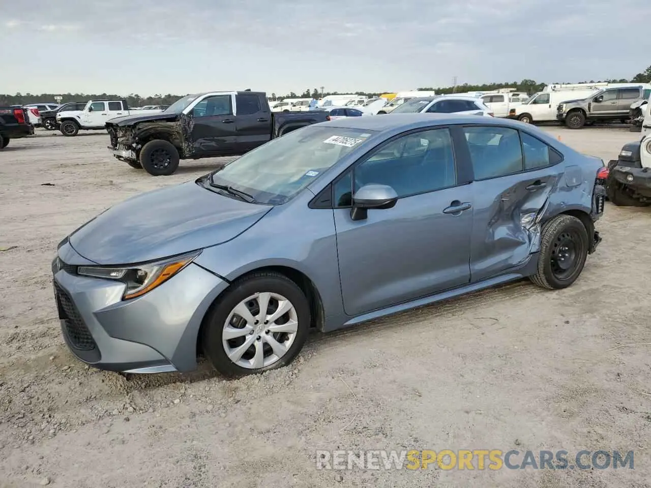 1 fotografías del automóvil dañado 5YFEPMAE5NP381974 TOYOTA COROLLA 2022