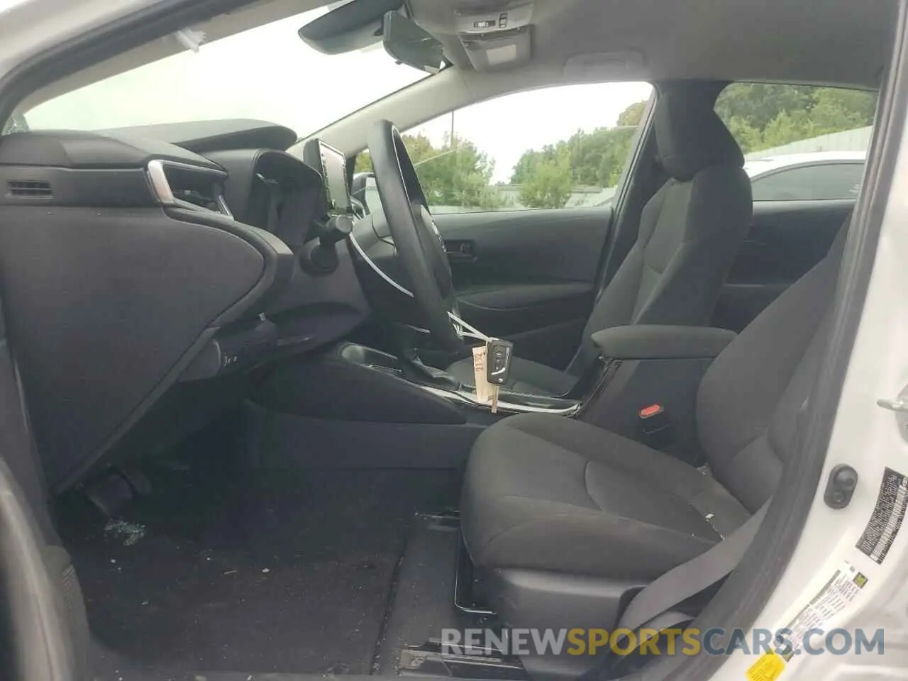 7 fotografías del automóvil dañado 5YFEPMAE5NP387760 TOYOTA COROLLA 2022