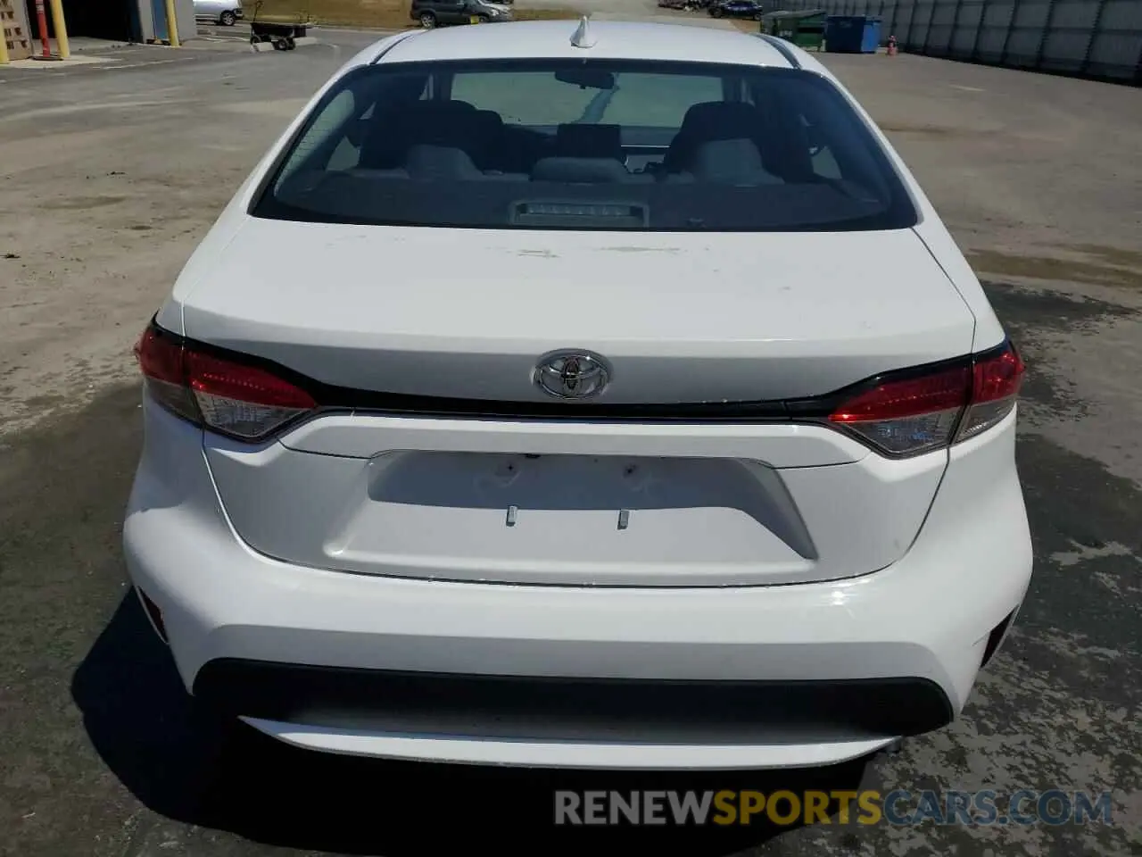 6 fotografías del automóvil dañado 5YFEPMAE6NP272682 TOYOTA COROLLA 2022