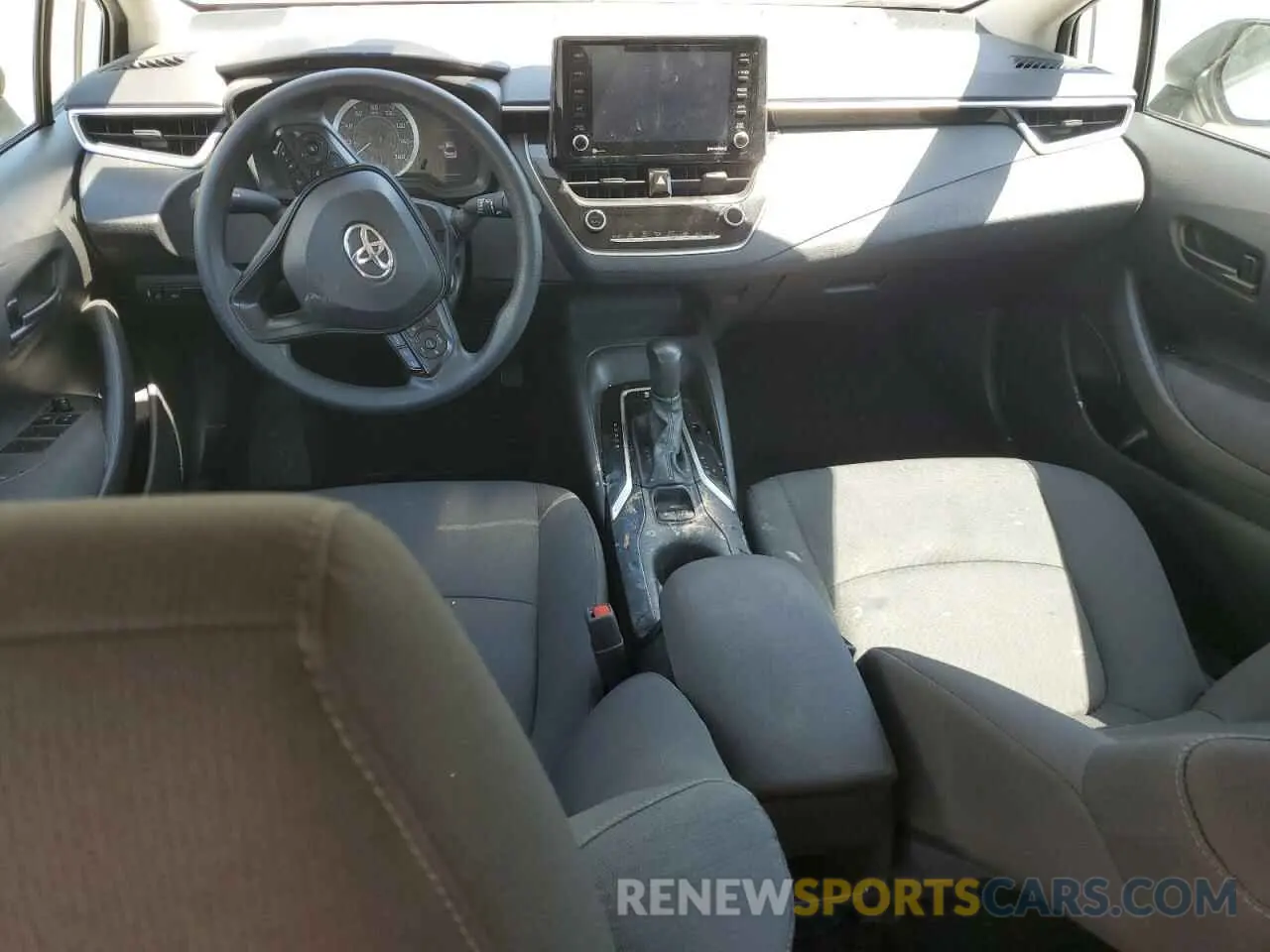 8 fotografías del automóvil dañado 5YFEPMAE6NP272682 TOYOTA COROLLA 2022