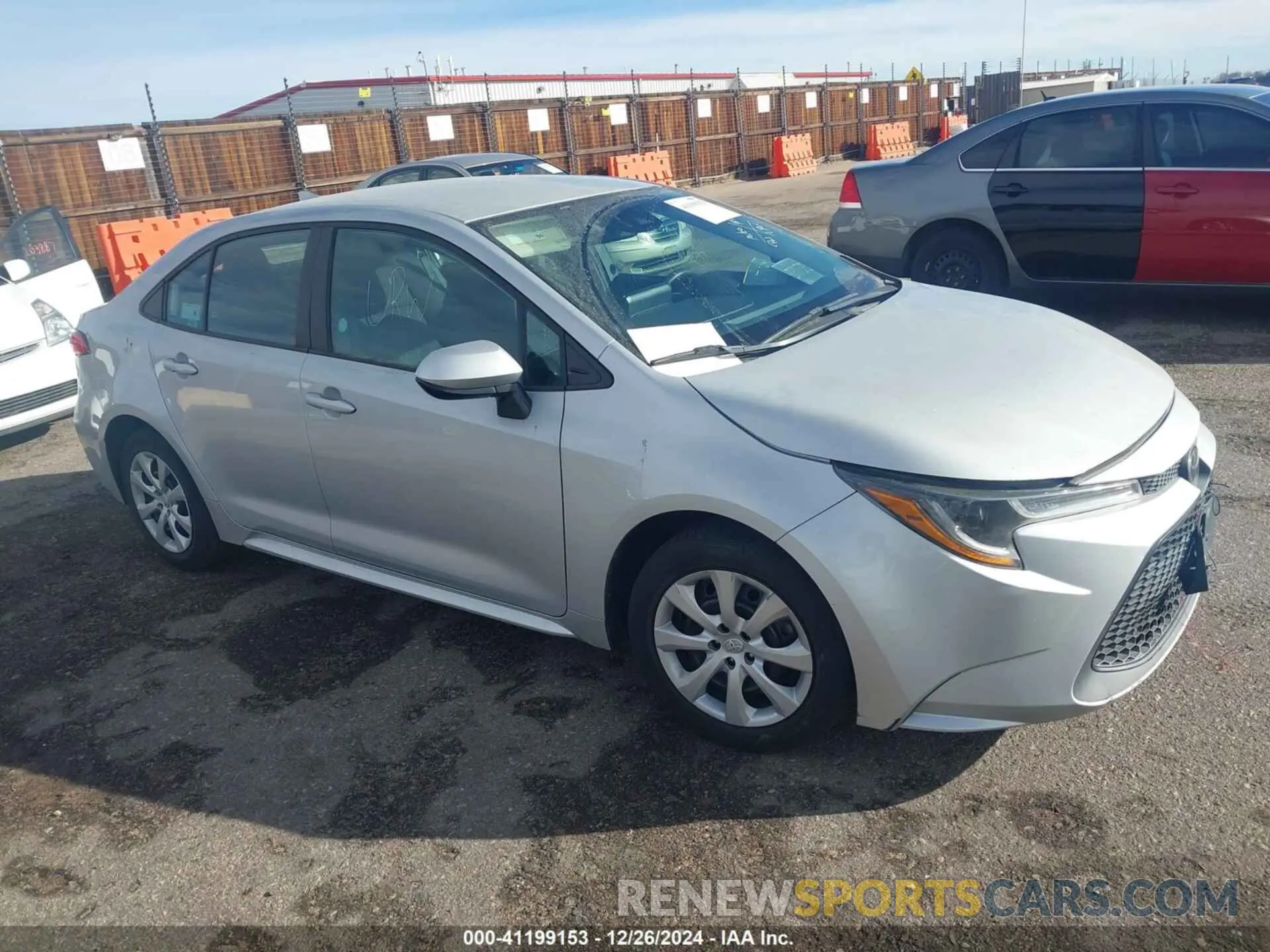 1 fotografías del automóvil dañado 5YFEPMAE6NP273105 TOYOTA COROLLA 2022