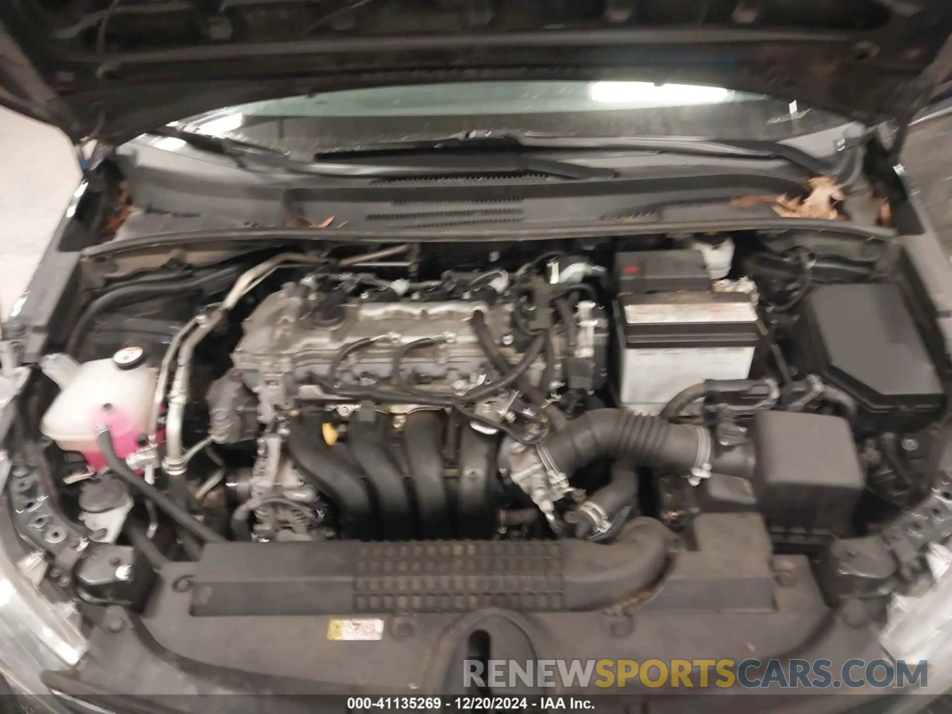 10 fotografías del automóvil dañado 5YFEPMAE6NP290387 TOYOTA COROLLA 2022