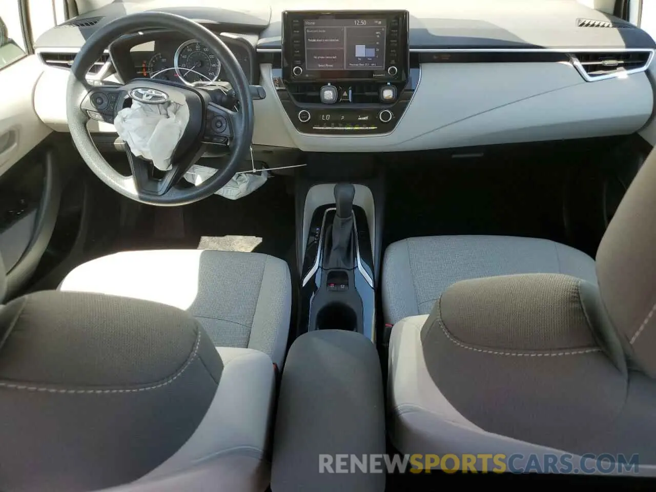 8 fotografías del automóvil dañado 5YFEPMAE6NP295542 TOYOTA COROLLA 2022