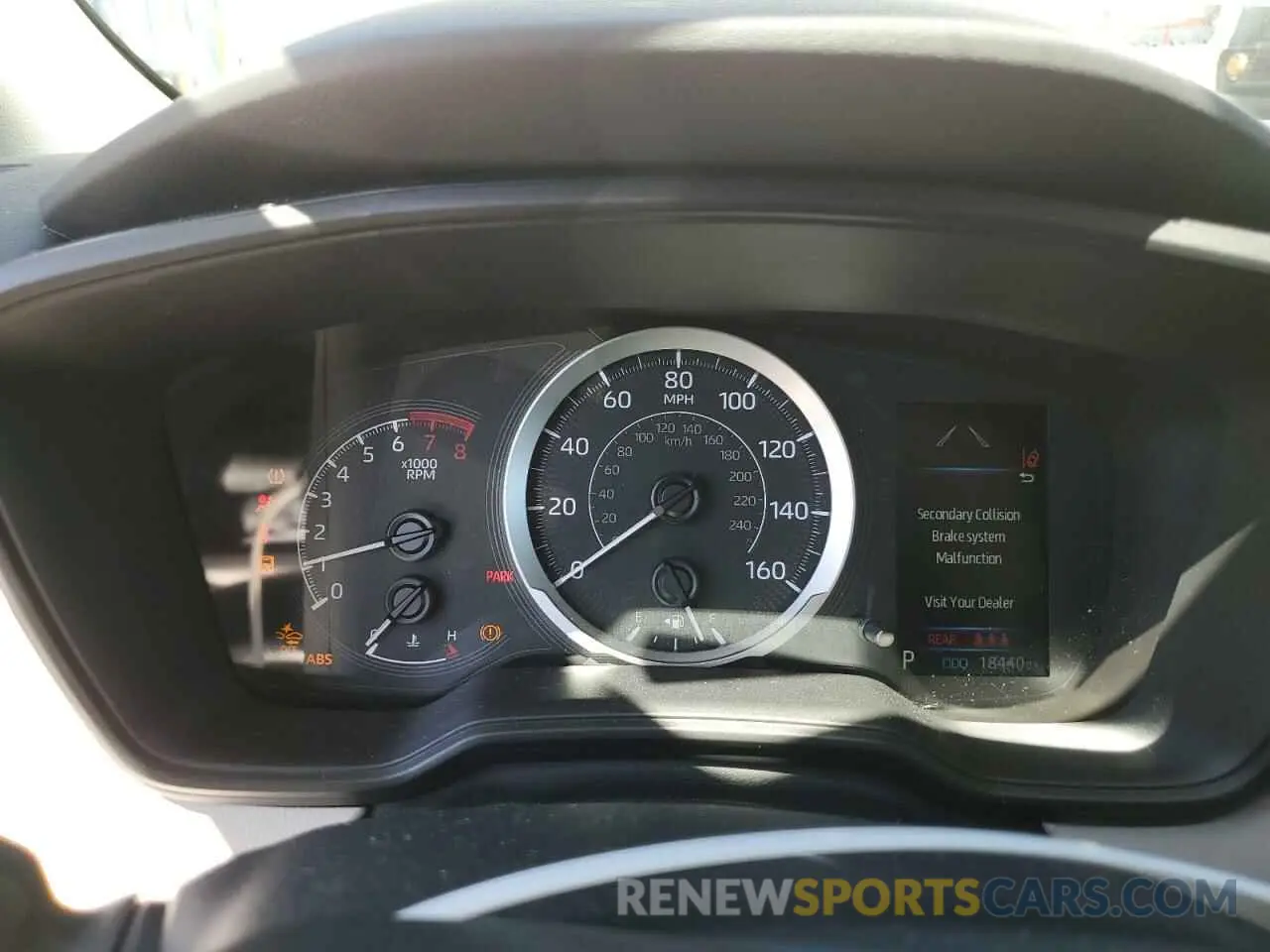 9 fotografías del automóvil dañado 5YFEPMAE6NP295542 TOYOTA COROLLA 2022