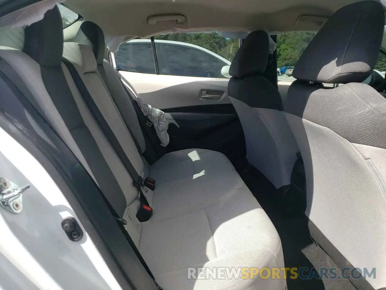 6 fotografías del automóvil dañado 5YFEPMAE6NP301288 TOYOTA COROLLA 2022