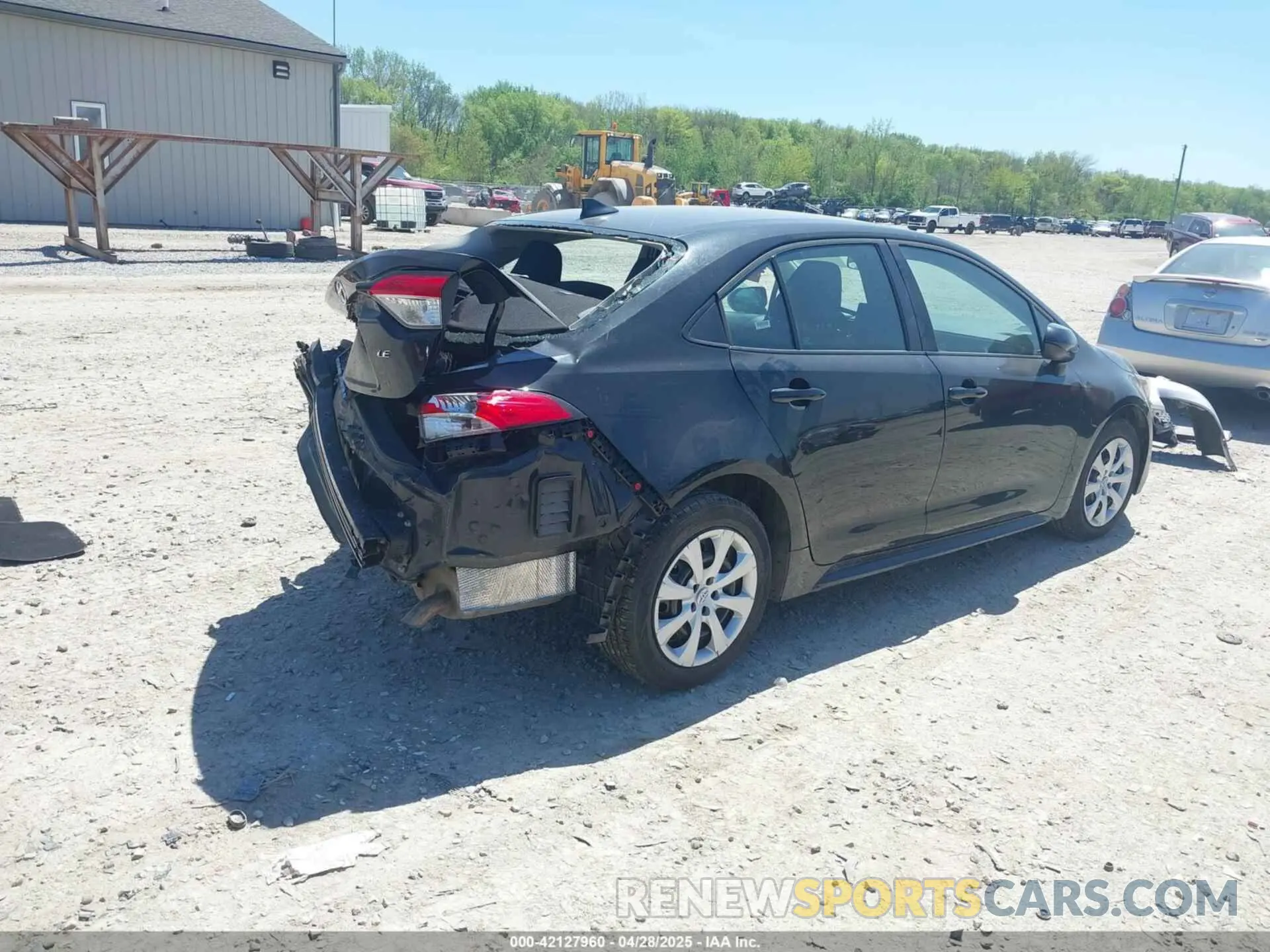 4 fotografías del automóvil dañado 5YFEPMAE6NP302439 TOYOTA COROLLA 2022