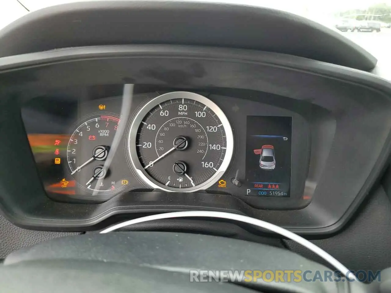 9 fotografías del automóvil dañado 5YFEPMAE6NP306569 TOYOTA COROLLA 2022
