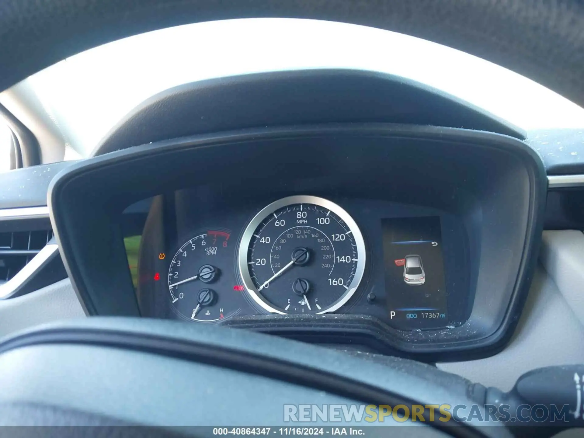 7 fotografías del automóvil dañado 5YFEPMAE6NP308547 TOYOTA COROLLA 2022